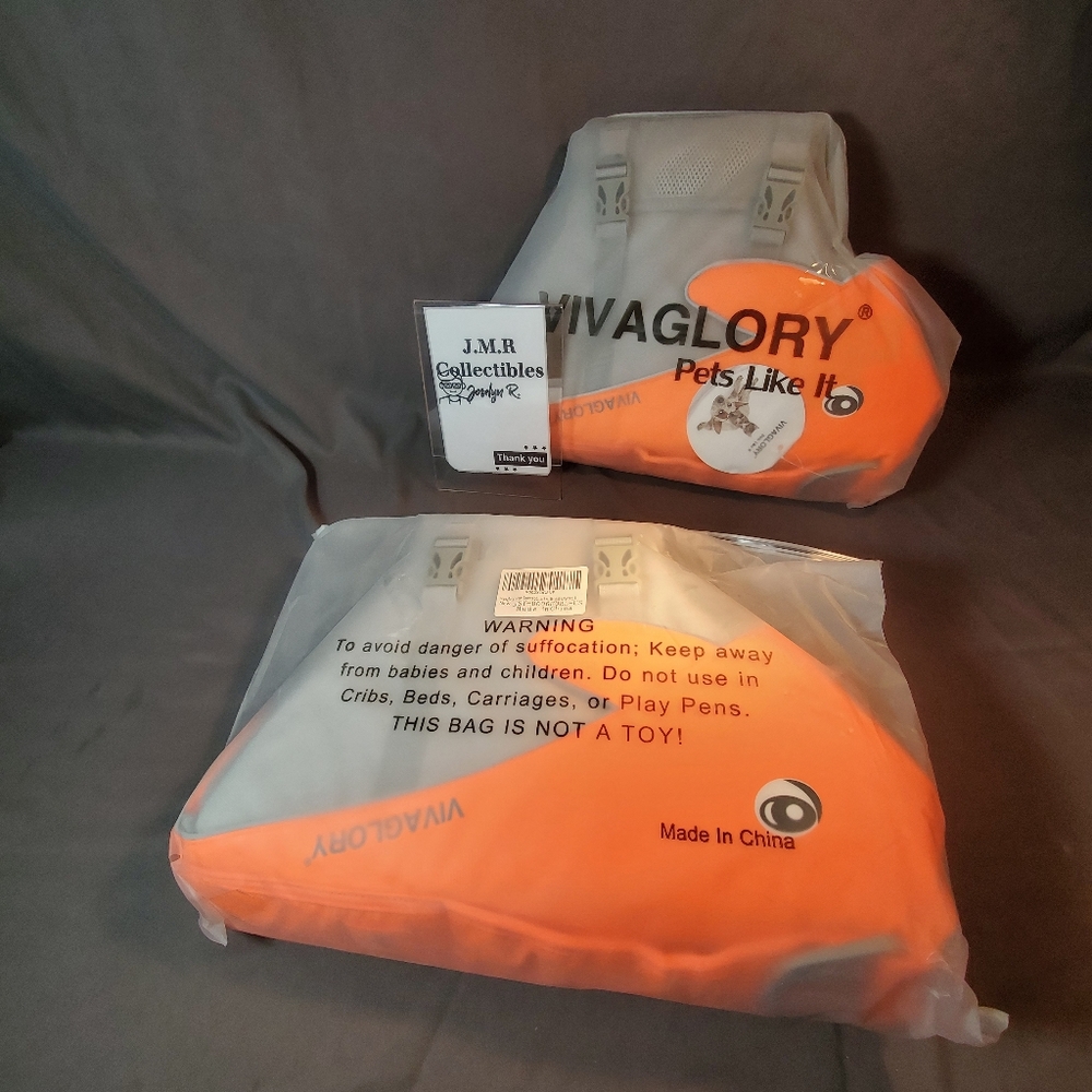 Large, VIVAGLORY Sports Style Dog Life Jacket, Whale-Shape Life Vest